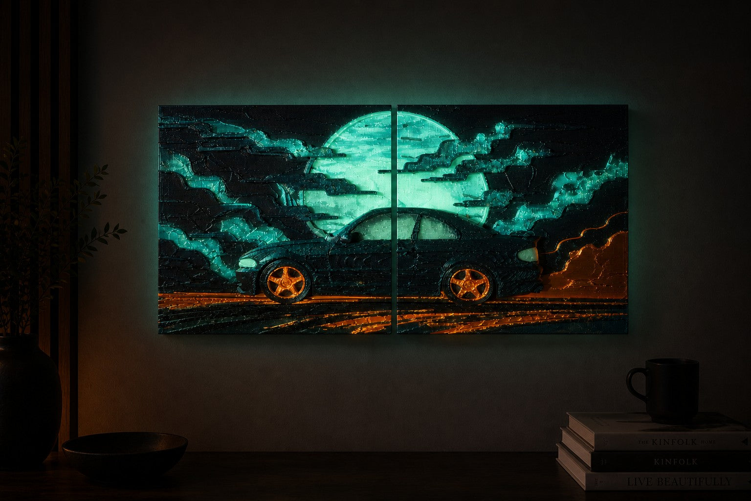 Custom Car Wall Art Panel | Personalized Vehicle Wall Decor