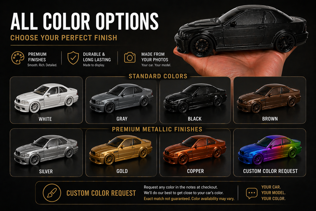 Custom Car Figurine from Photos