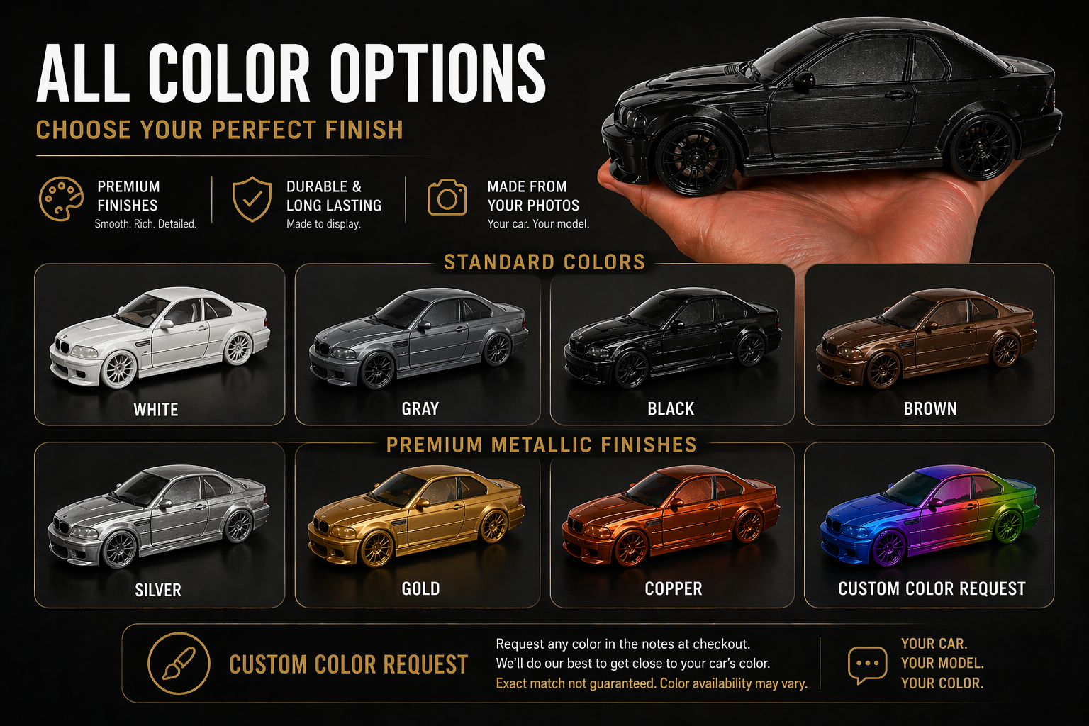 Custom Car Figurine from Photos