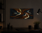 Custom car wall art panel example