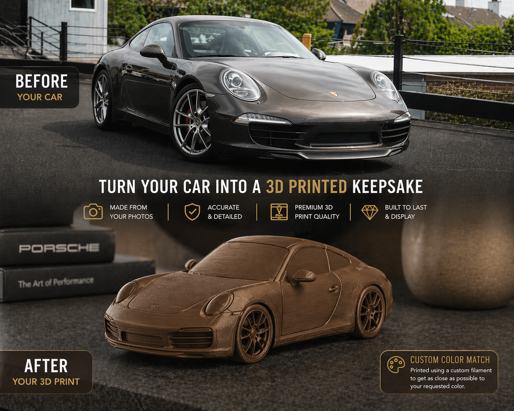 Custom Car Figurine from Photos