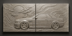 Custom Car Wall Art Panel | Personalized Vehicle Wall Decor