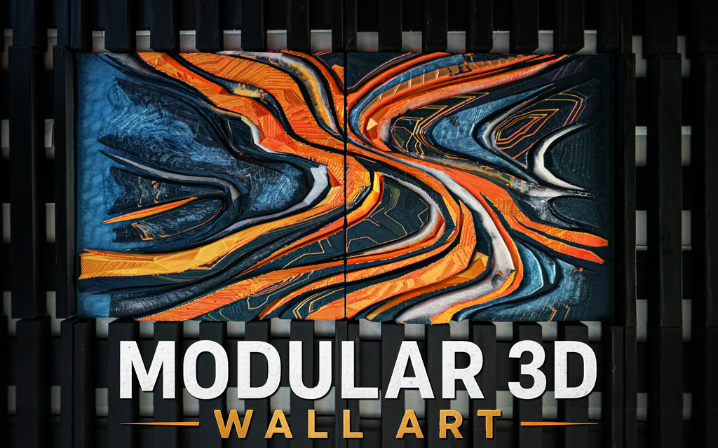Custom car wall art panel example