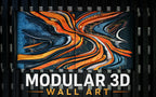 Custom car wall art panel example