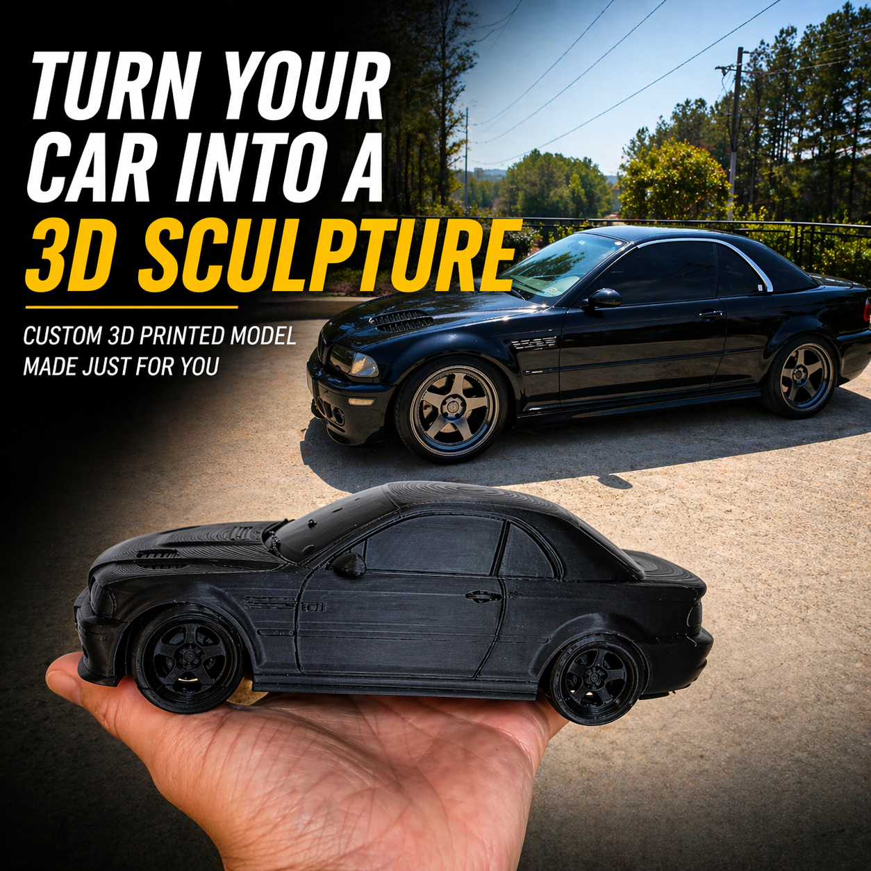 Custom Car Figurine from Photos