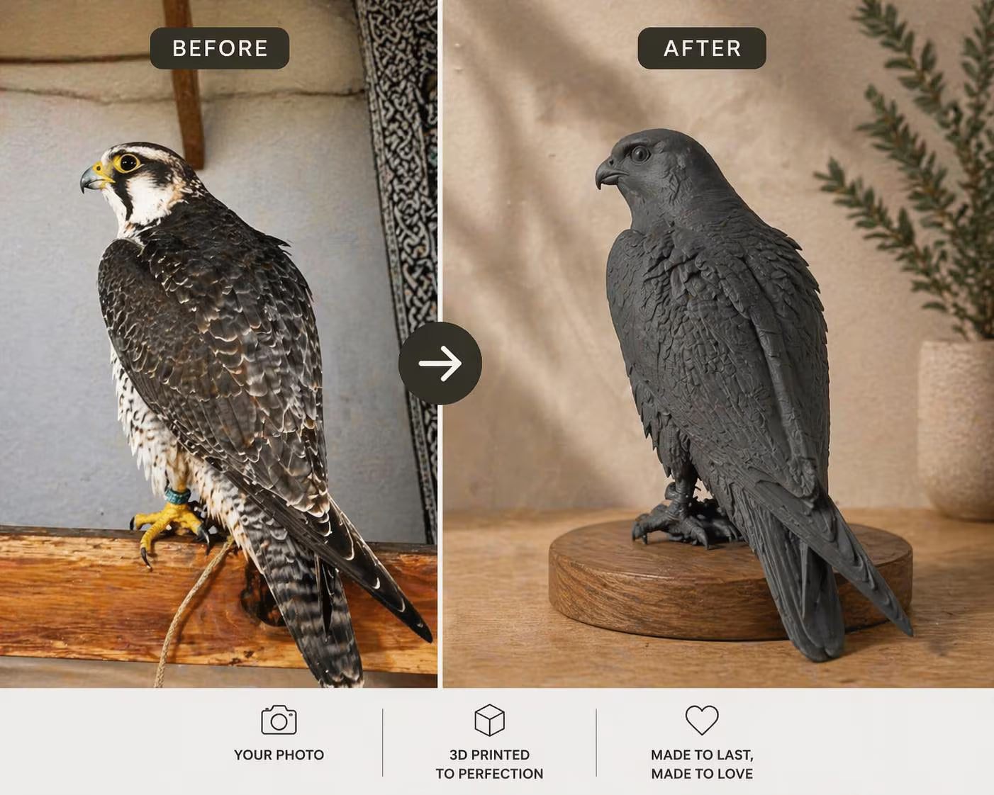 Custom Pet Figurine from Photo