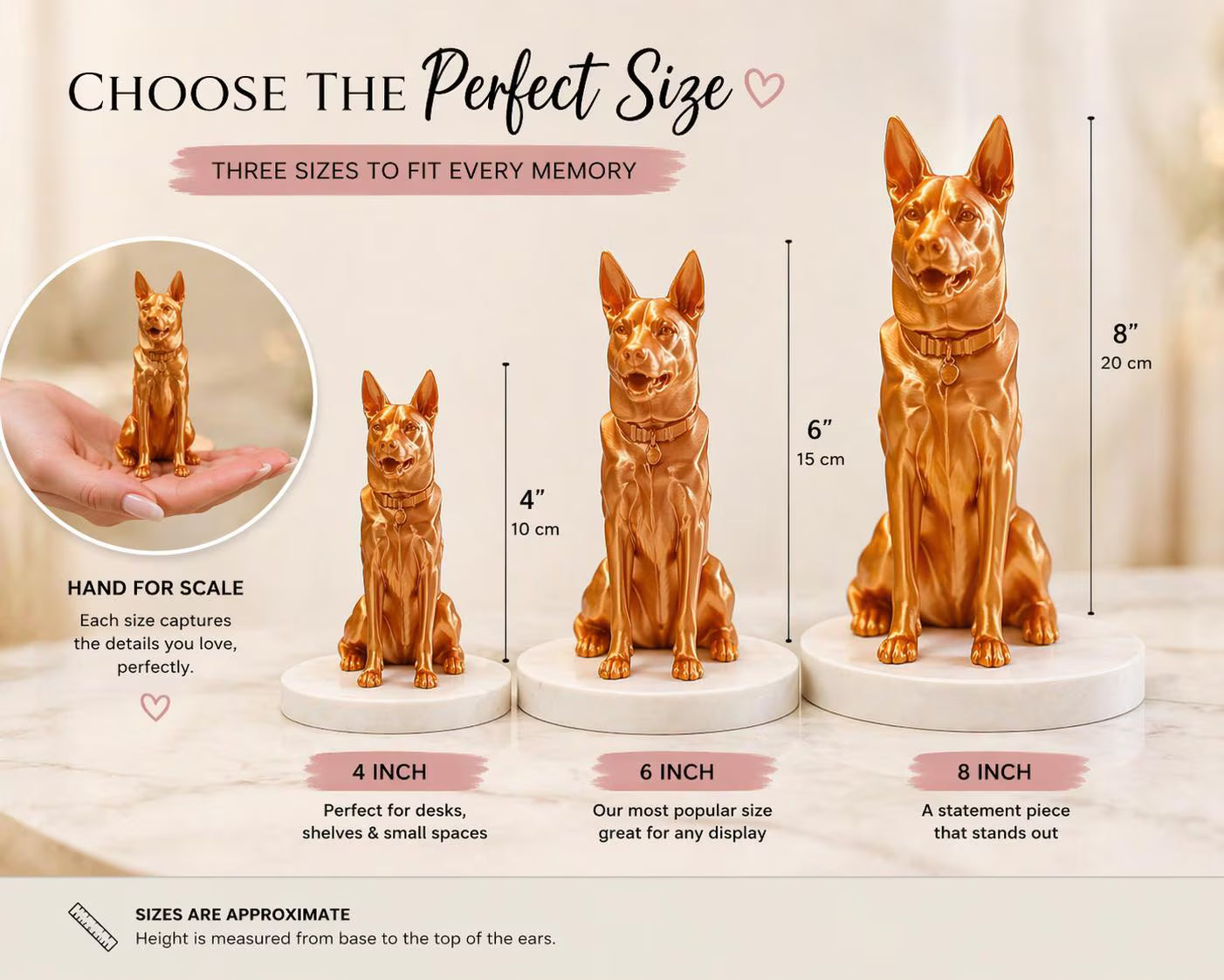 Custom Dog Wedding Cake Topper