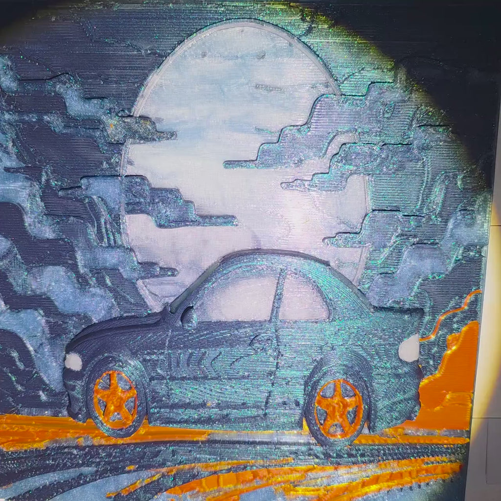 Custom Car Wall Art Panel | Personalized Vehicle Wall Decor